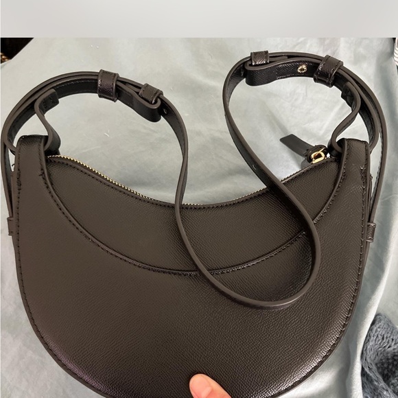 Polene Black and gold hardware Leather Handbag - Picture 3 of 4